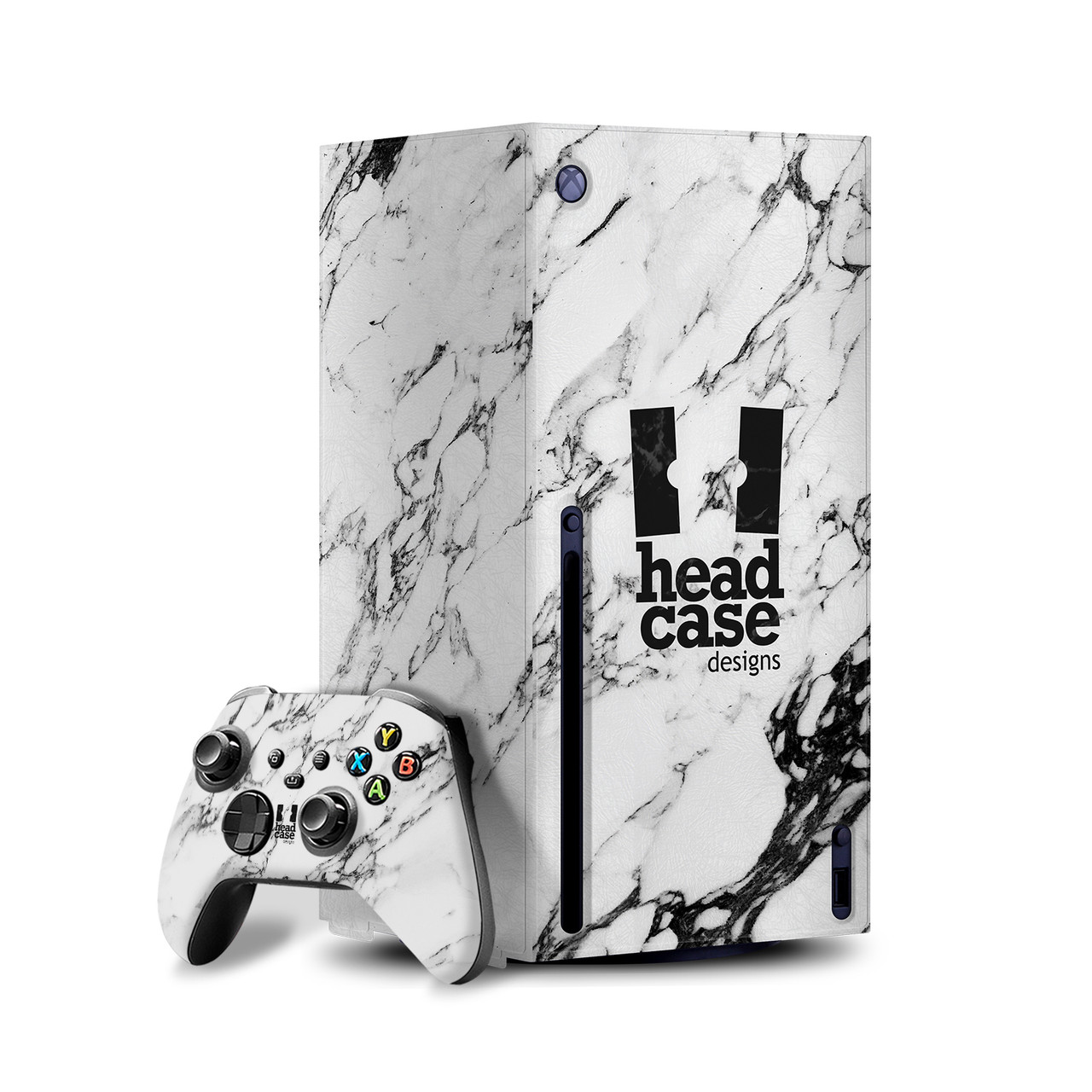 Cobra Kai Iconic Classic Logo Game Console Wrap and Game Controller Skin Bundle for Microsoft Series X Console & Controller